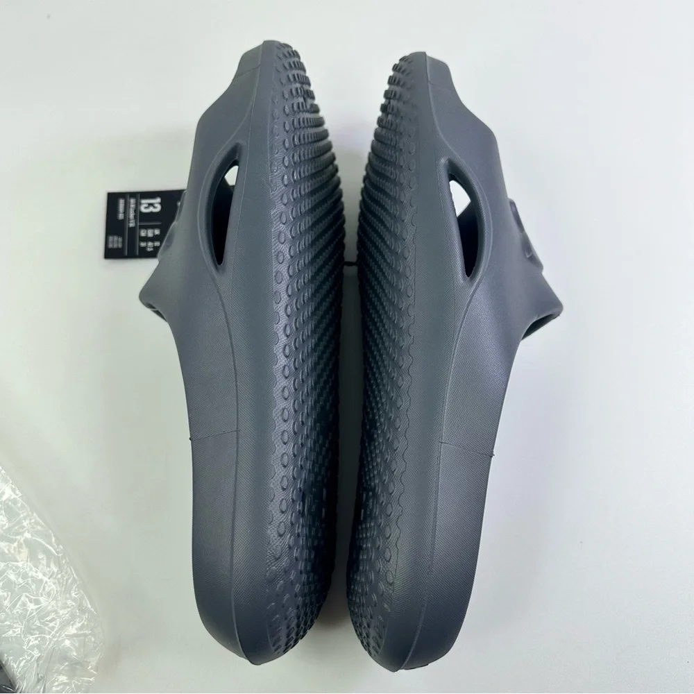 Under Armour locker v slides castlerock Gray Size 13